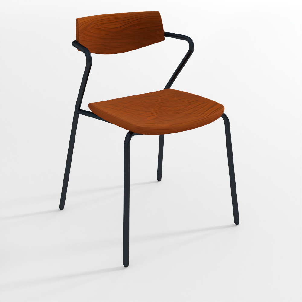 アームレスチェア