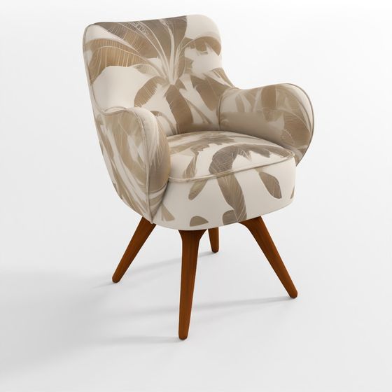 Barrel Pull-Up Chair