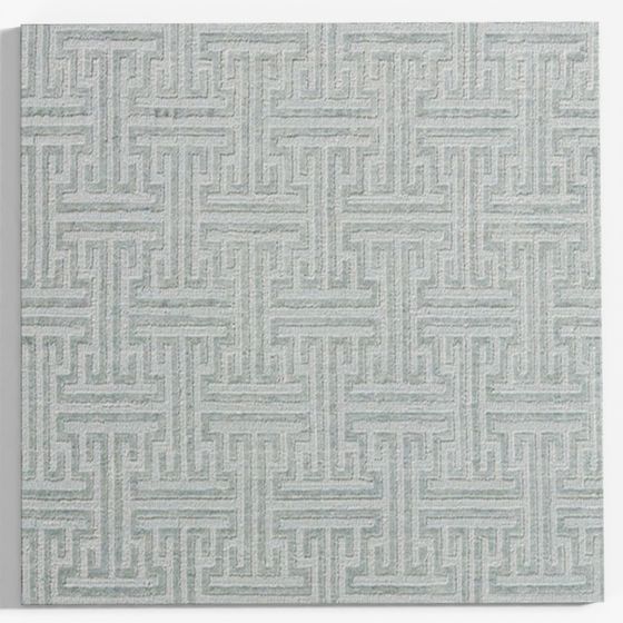 Квадратный коврик 50 см 4