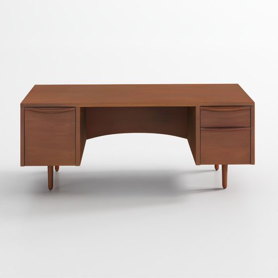 Mid-Century Modern Desk 3D model