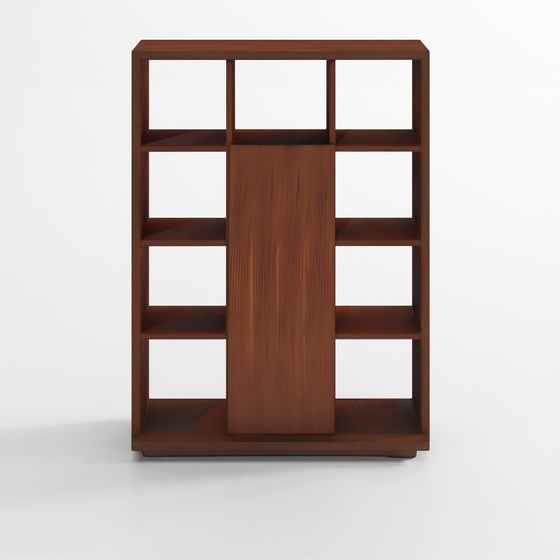 Urban Grid Bookshelf 3D model