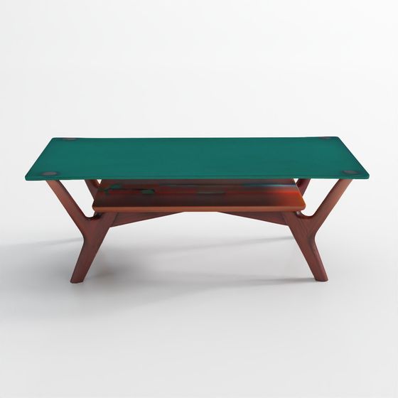 Vintage Style Coffee Table 3D Model