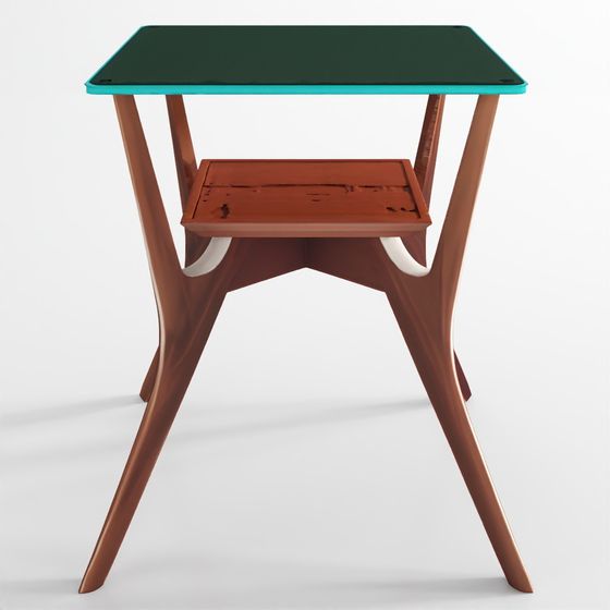 Retro Style Side Table 3D model for Modern Design