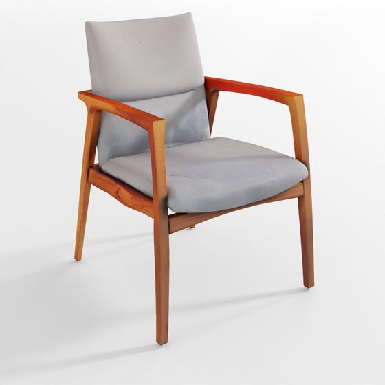 Cozy Reading Chair 3D model