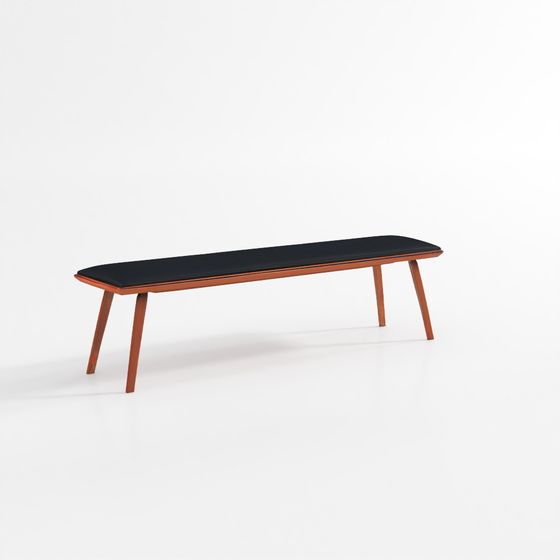 Mid-Century Modern Bench 3D model