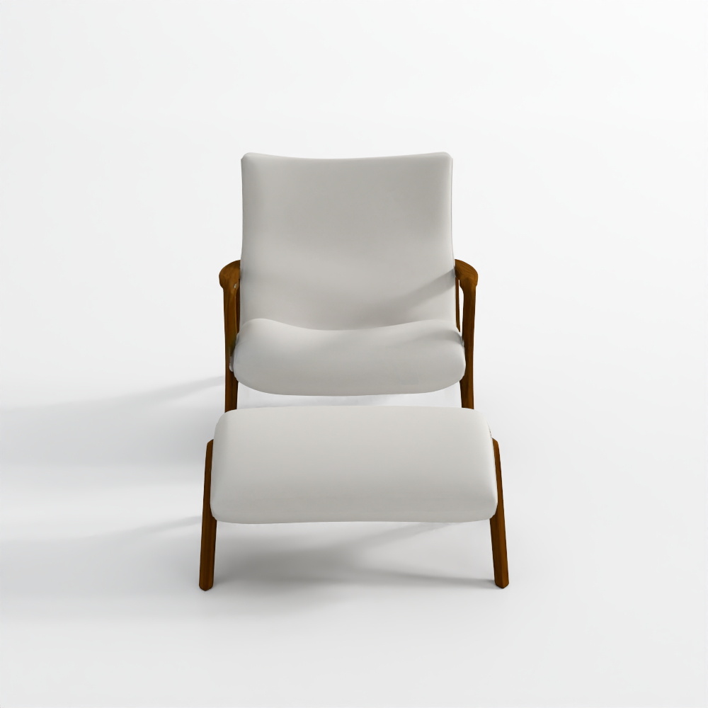 Contour Loveseat & Footstool