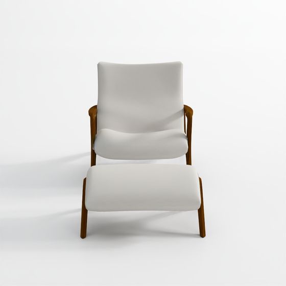 Contour Loveseat & Footstool