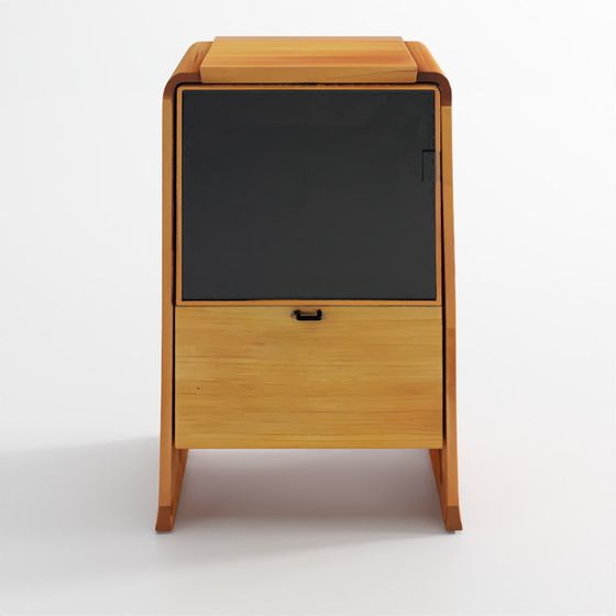 Mid-Century Modern Nightstand 3D model