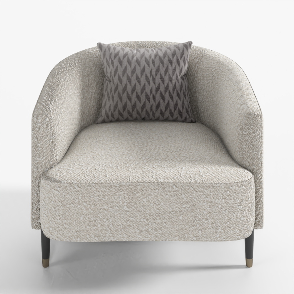 Velvet Barrel Chair 2015 Corona