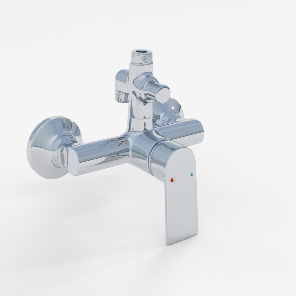 Vòi Sen Trộn Tay Gạt Đơn Jaquar Lộ Ra