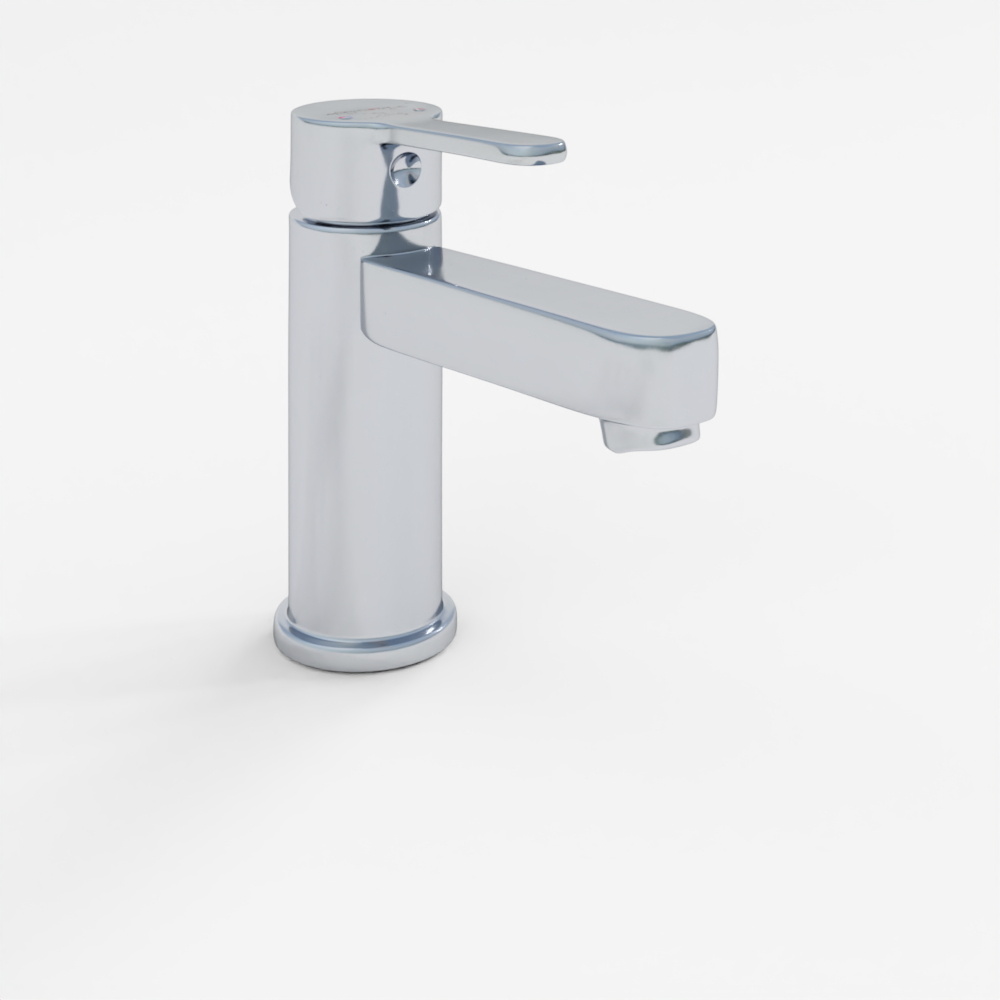 Mezclador de lavabo monomando extendido