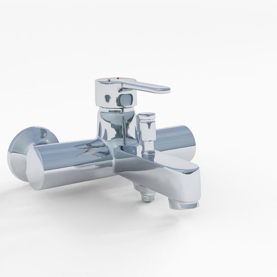 Vòi Trộn Tường Đơn Tay