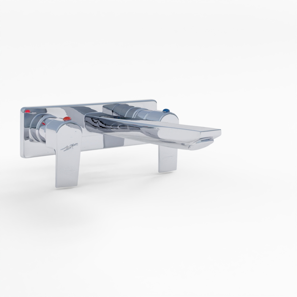 ก๊อกน้ำหยุดซ่อนสองตัว