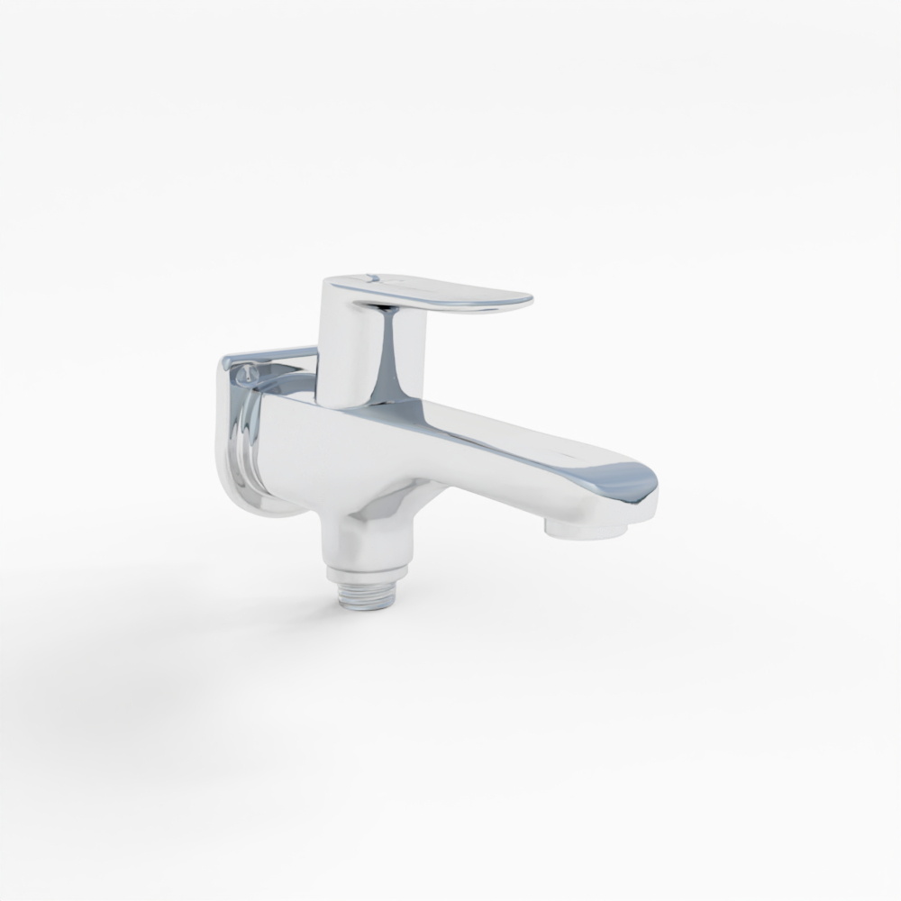 2-Way Bib Cock - Chrome