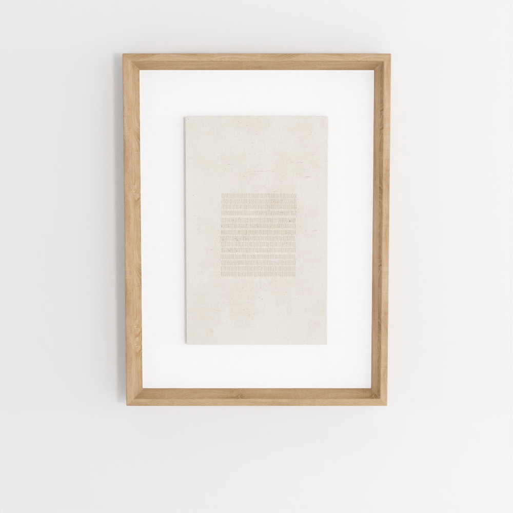 Sormina Picture with Brown Stripes in the Centre