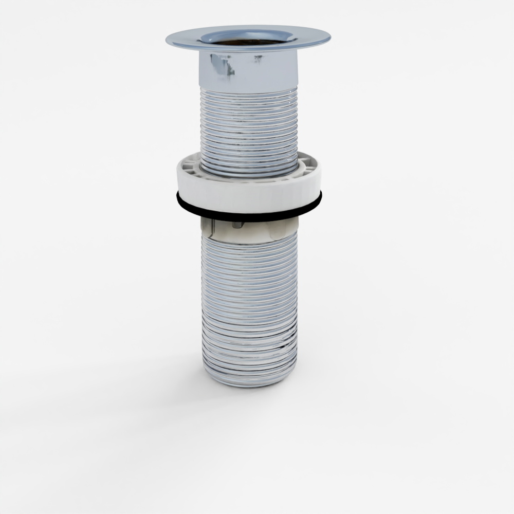 Raccord de vidange - Chrome (3)