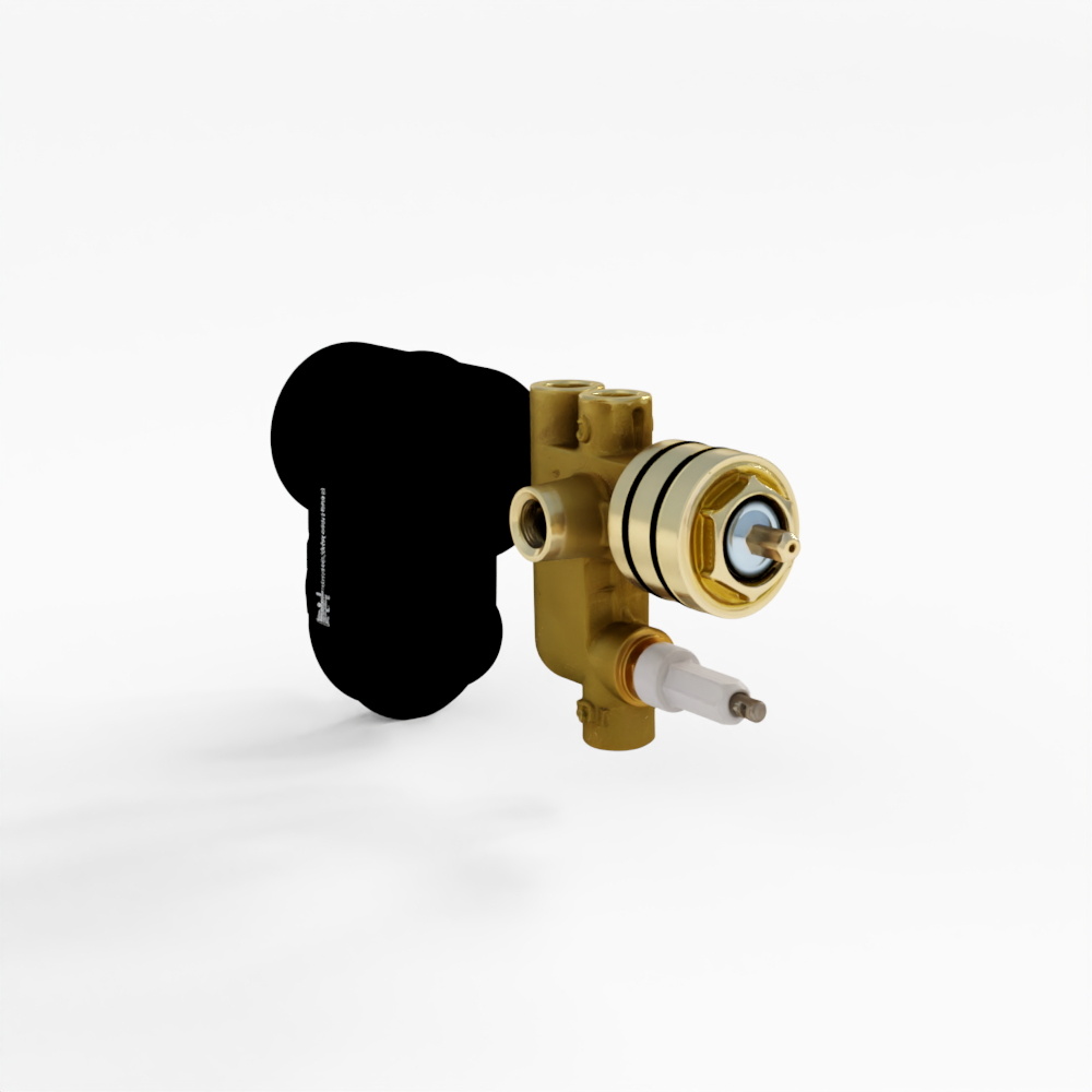 Concealed Body for 3-Inlet Single Lever Diverter