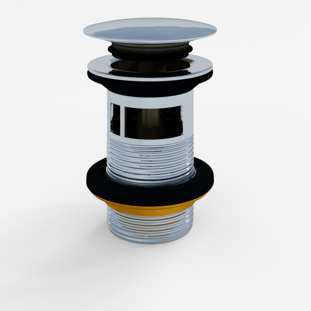 Waste Coupling - Chrome