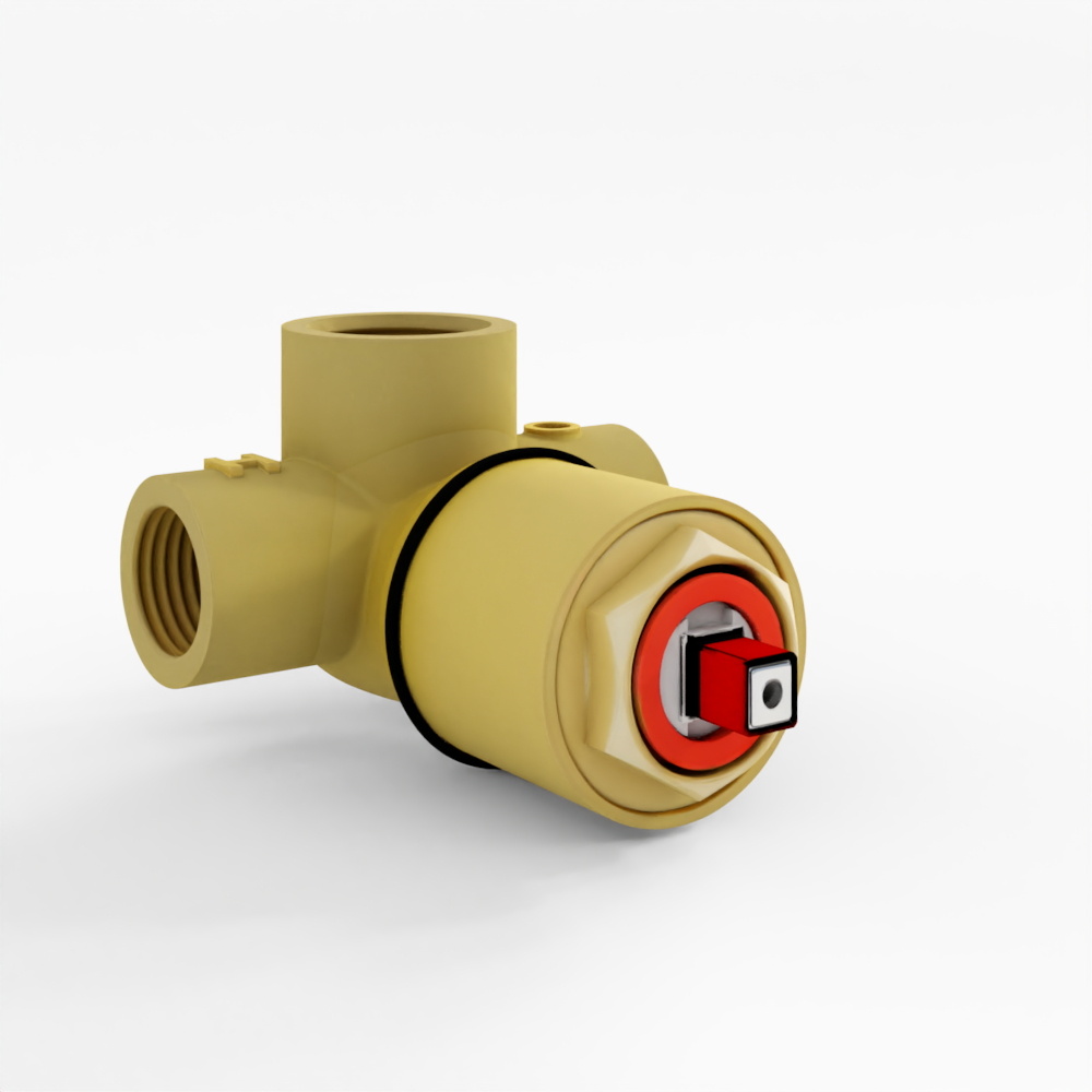 Concealed Body of Single Lever Shower Mixer