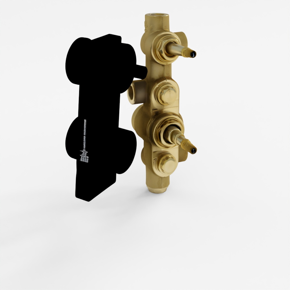 Corpo incassato Aquamax per miscelatore doccia termostatico