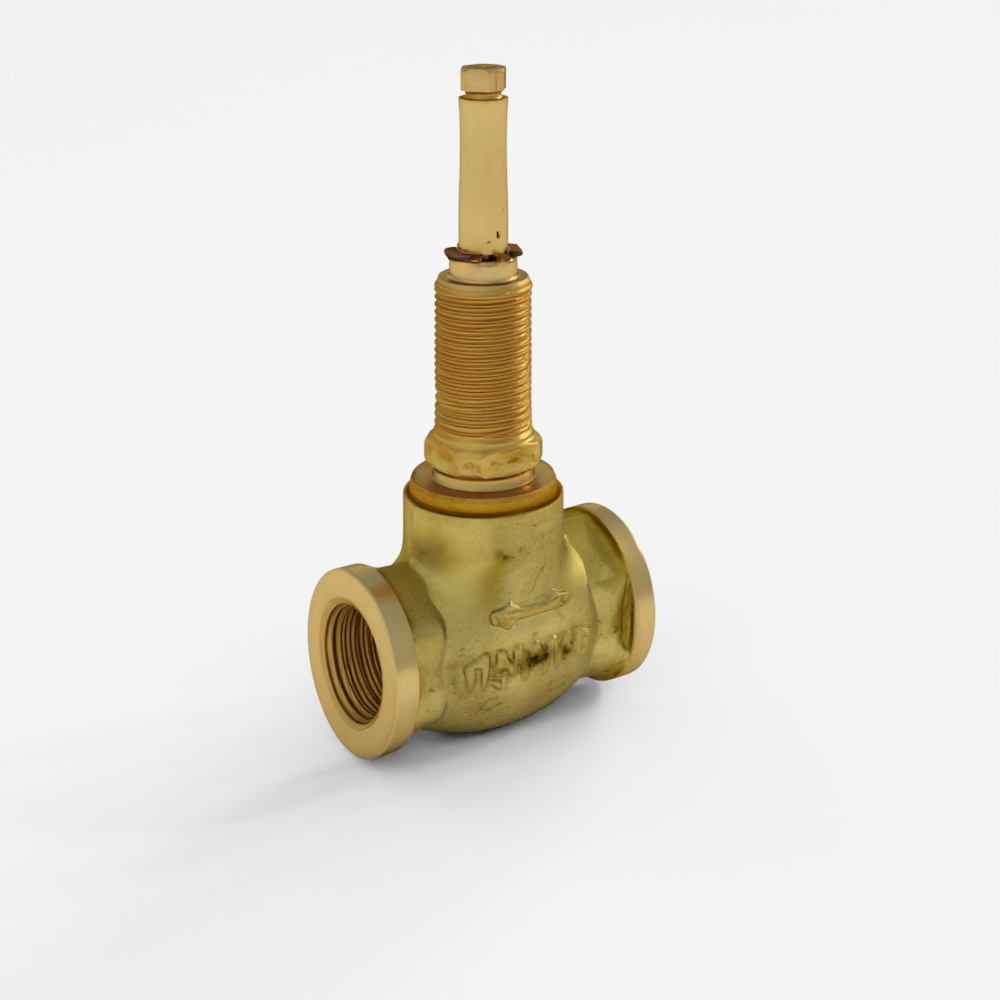 Corpo extra pesante della valvola di arresto incassata