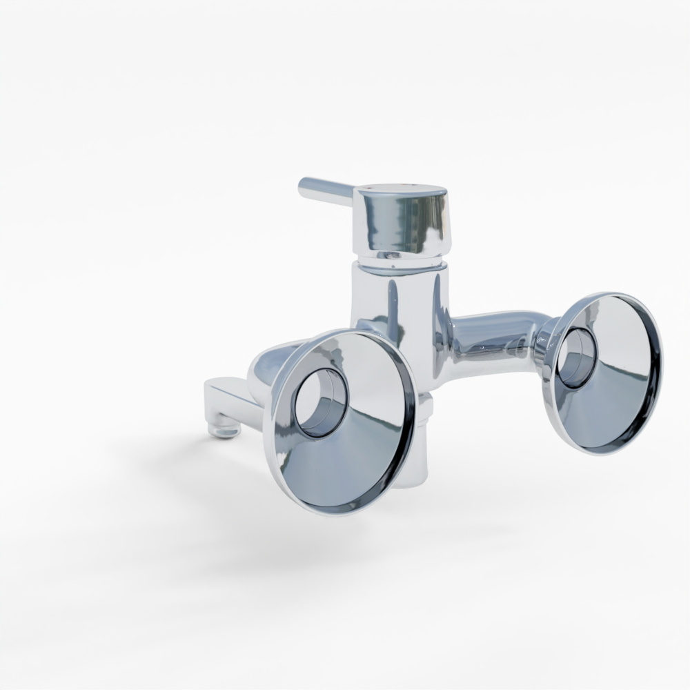 Single Lever Sink Mixer Swinging Spout (Wall Mount)