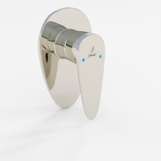 Kit de Partes Expuestas Monomando para Mezclador Deutsch - Acero inoxidable