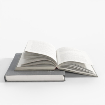Realistic Open Book 3D Model – Low Poly, High Detail