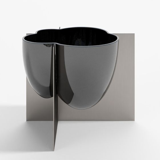 Vaso in Vetro di Murano Bubble di Adriani e Rossi Edizioni