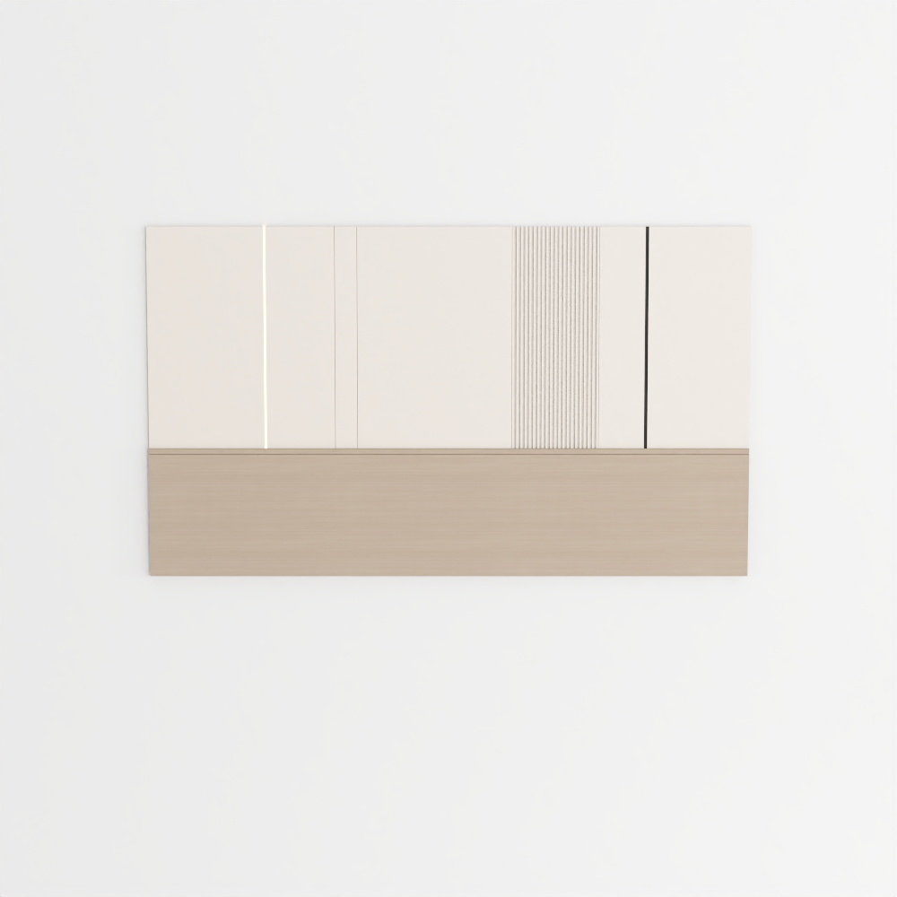Modern Minimalist Headboard Background