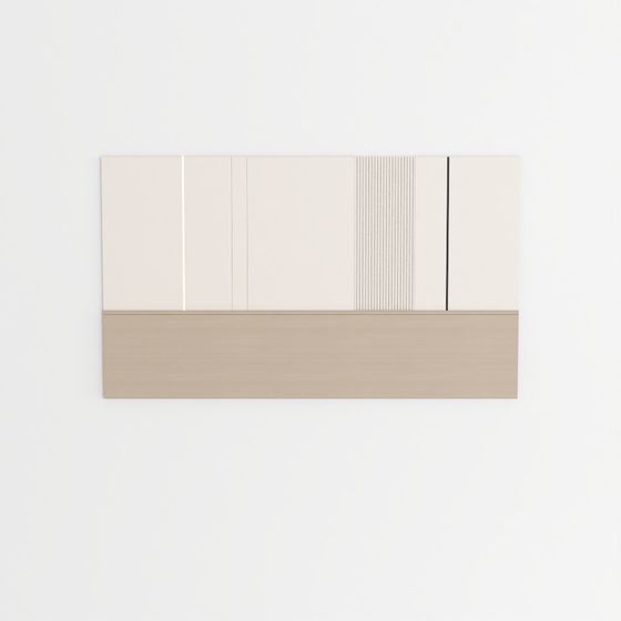 Urban Panel 3D model for Contemporary Spaces