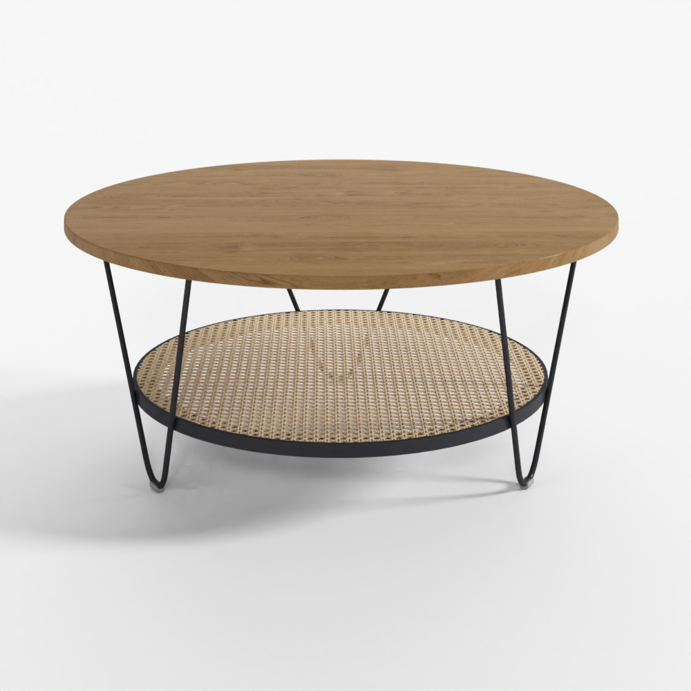 VELIS Coffee Table Walnut Teak