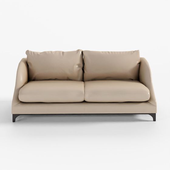 L7323-11 Leather Apartment Sofa