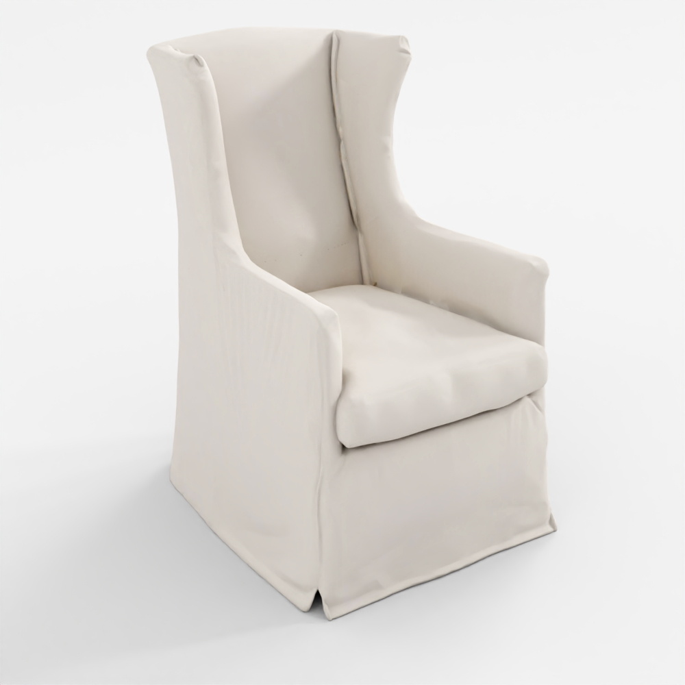 C1691-01 Slipcovered Chair