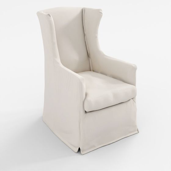 C1691-01 Slipcovered Chair