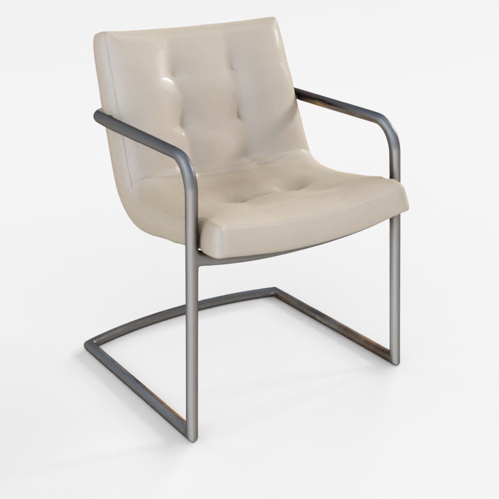 Chaise de Salle à Manger en Cuir L2249-01