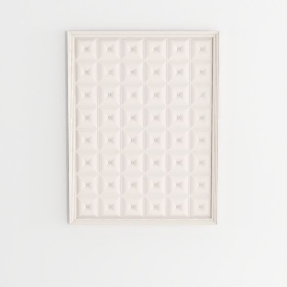 Neo-European Padded Back Wall Panel 08