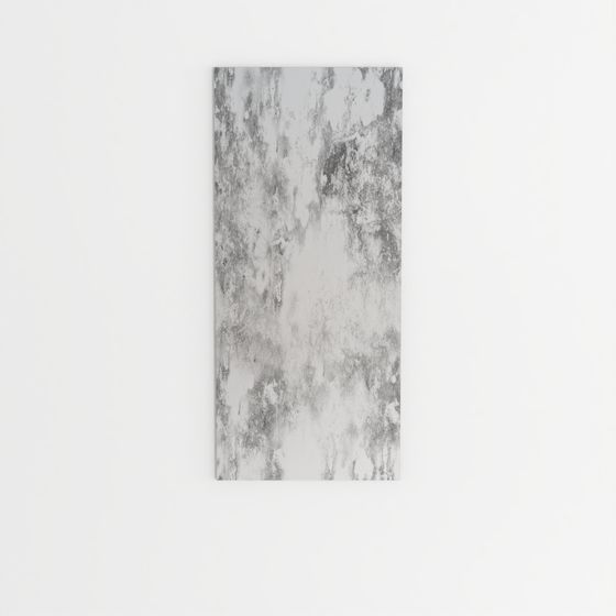 Modern Silver Wall Panel 03