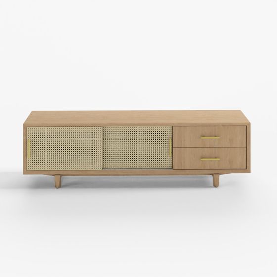 Dane Media Console Left Drawer