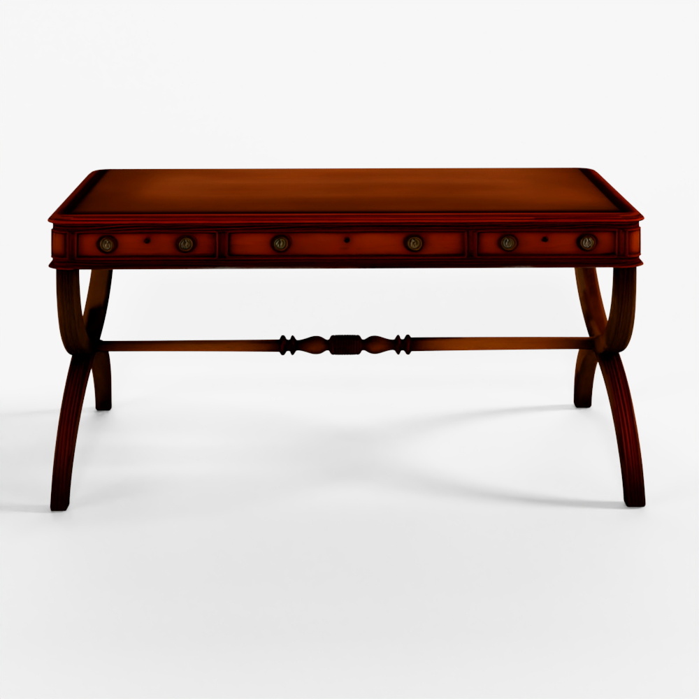 Regency X-Leg Writing Table