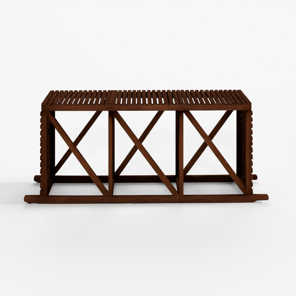 Museum Crate Console Table