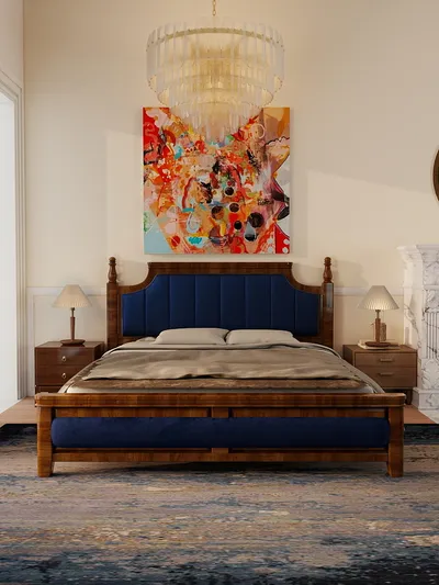 Bedroom | Vintage Blue Serenity