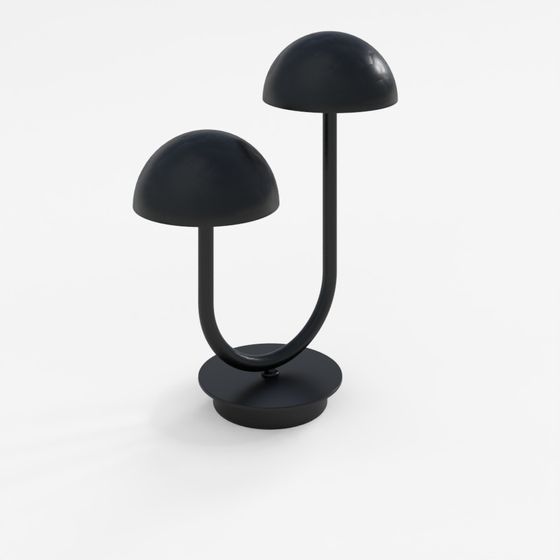 Champignon-Tischlampe
