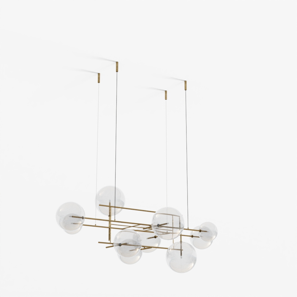 Bolle Orizzontale Hanging Lamp