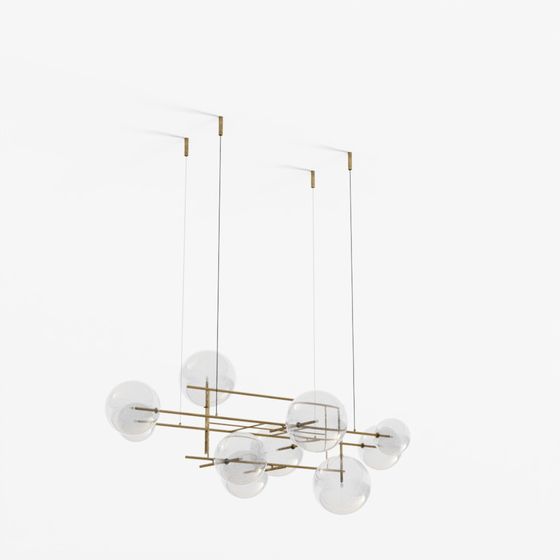 Bolle Orizzontale Hanging Lamp
