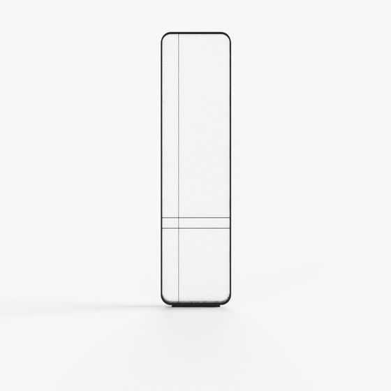 Modern Minimalist Glass Partition 1