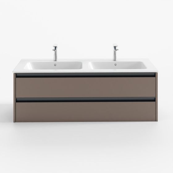 Meuble vasque double