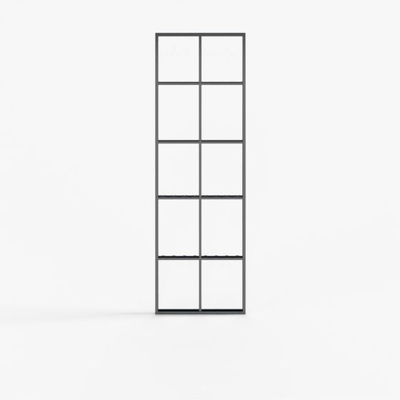 Moderner Drahtglas-Trennwand 2