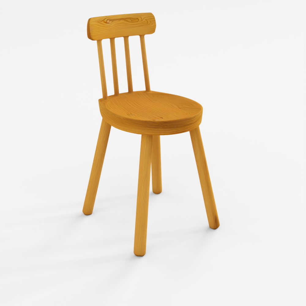 アームレスチェア