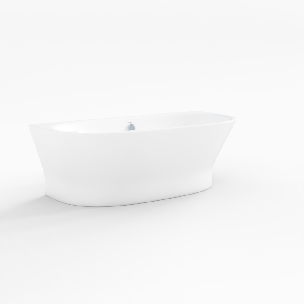 Cape Cod Bathtub Back to Wall